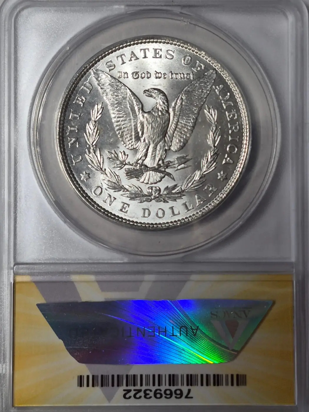 1886-$1-Morgan-Dollar-#42---TPG-28-Of-40